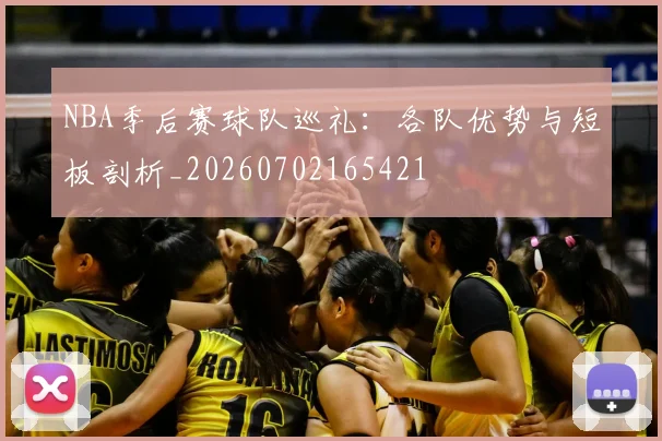 NBA季后赛球队巡礼：各队优势与短板剖析_20260702165421