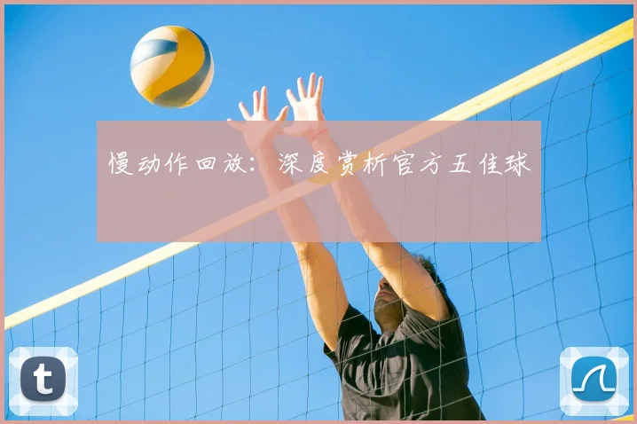 慢动作回放：深度赏析官方五佳球
